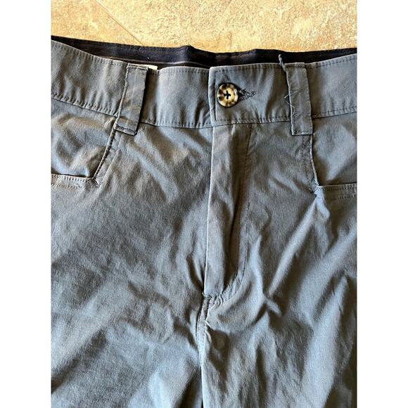 Orvis gray shorts flat front, cargo, men's 32 - Picture 4 of 6